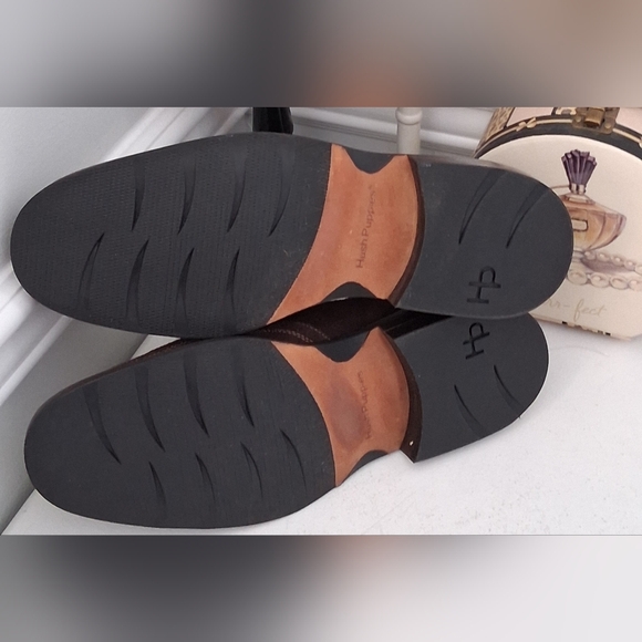 Hush Puppies Manor Dark Brown Men\'s Loafers Sz 10 NWOB